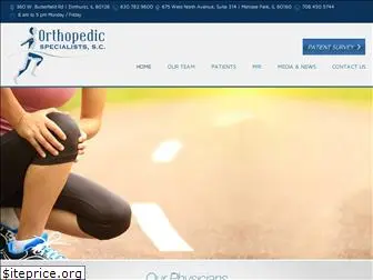 orthopedicspecialists.net