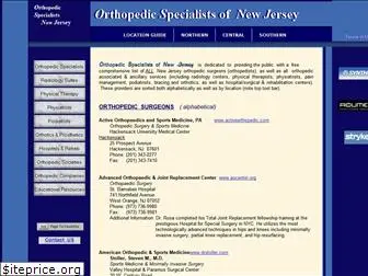 orthopedicspecialistsofnewjersey.com