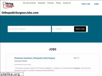 orthopedicsurgeonjobs.com