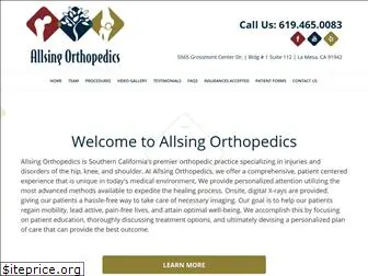 orthopedicsurgeonssandiego.com