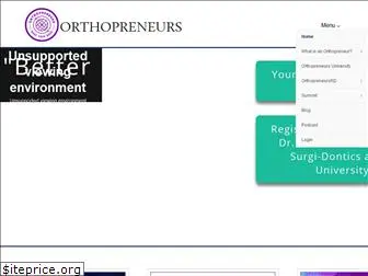 orthopreneurs.com