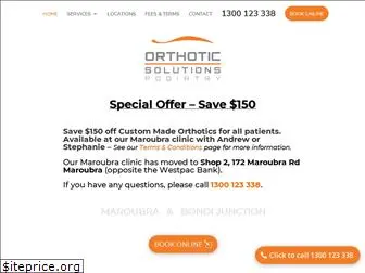 orthoticsolutionspodiatry.com.au