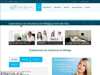 ortodoncialeandrofernandez.com