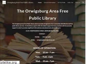 orwigsburglibrary.org