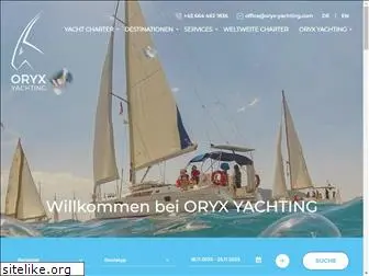 oryx-yachting.com