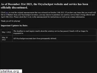 oryxjackpot.com