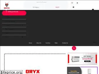 oryxsolarenergy.com