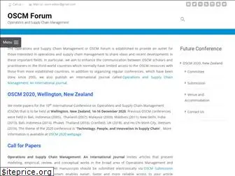 oscm-forum.org