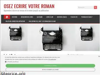 osez-ecrire-votre-roman.com