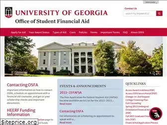 osfa.uga.edu