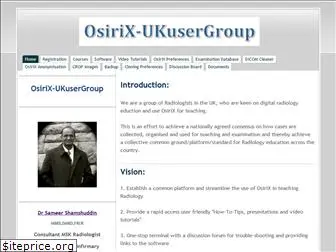 www.osirix-ukusergroup.org
