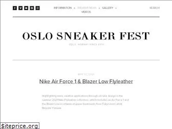 oslosneakerfest.com