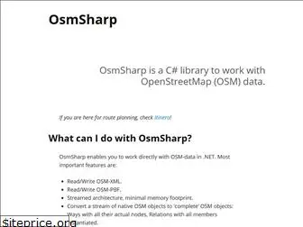 osmsharp.com