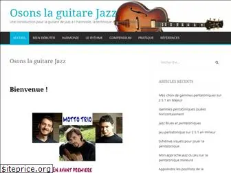 osonslaguitarejazz.com