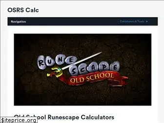 osrscalc.com