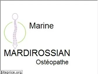 osteopathe-mardirossian.fr