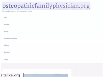 osteopathicfamilyphysician.org