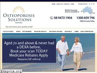 osteoporosissolutions.com.au
