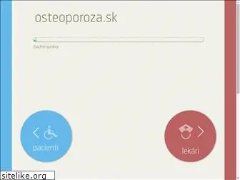 osteoporoza.sk