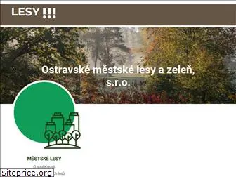 ostravskelesy.cz