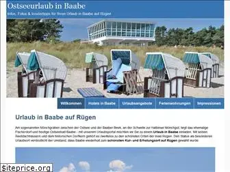 ostsee-urlaub-baabe.de