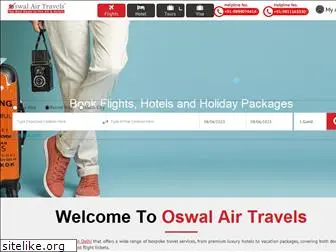 oswalairtravels.com