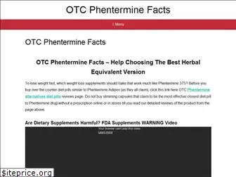 otcphenterminefacts.com