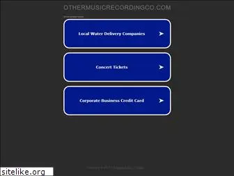 othermusicrecordingco.com