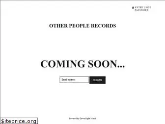 otherpeoplerecords.com