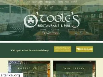 otoolesrestaurant.com