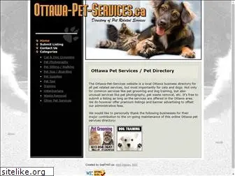 ottawa-pet-services.ca