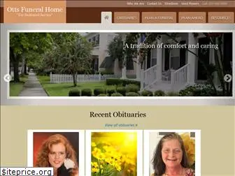 ottsfuneralhome.net