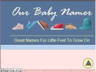 ourbabynamer.com