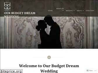 ourbudgetdreamwedding.com