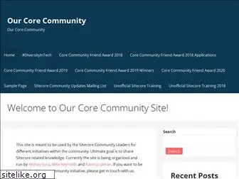 ourcorecommunity.com