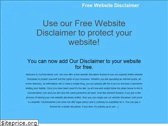 ourdisclaimer.com