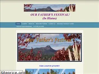 ourfathersfestival.net