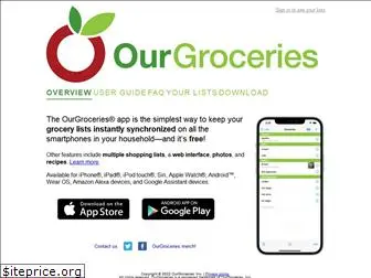 ourgroceries.com