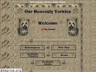 ourheavenlyyorkies.com