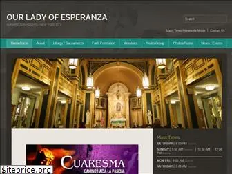 ourladyofesperanza.org