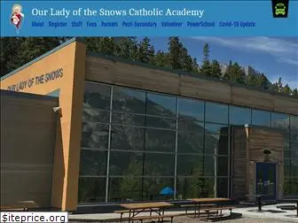 ourladyofthesnows.ca