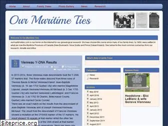 ourmaritimeties.com