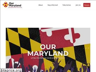 ourmaryland.org