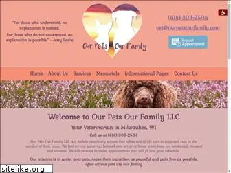ourpetsourfamily.com