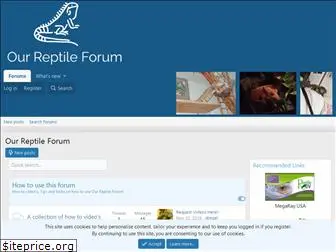 ourreptileforum.com