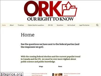 ourrighttoknow.ca