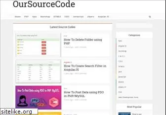 oursourcecode.net