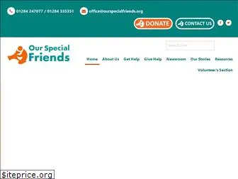 ourspecialfriends.org