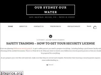 oursydneyourwater.com.au