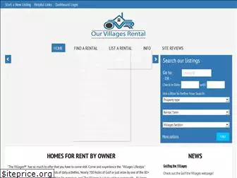 ourvillagesrental.com